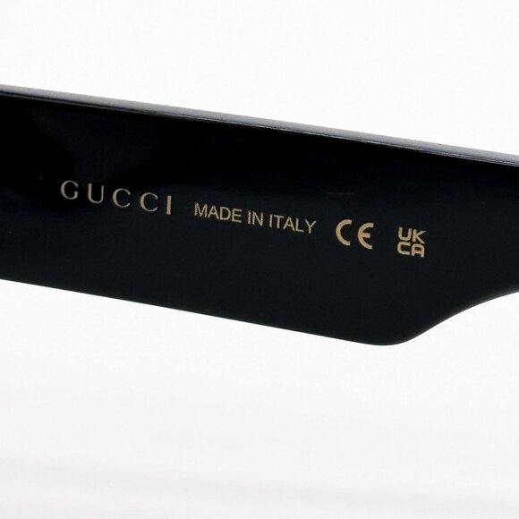 NEW GUCCI EYEGLASSES GG1297O 001 BLACK MEN EYEWEAR GUCCI - Picture 10 of 12